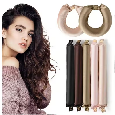 Boucles faciles, soin capillaire moderne : pourquoi le Chignon à Boucler sans Chaleur en Satin est l’avenir d’un coiffage sain