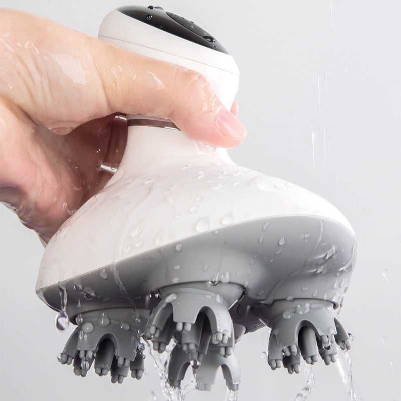 Appareil de massage crânien rechargeable et étanche