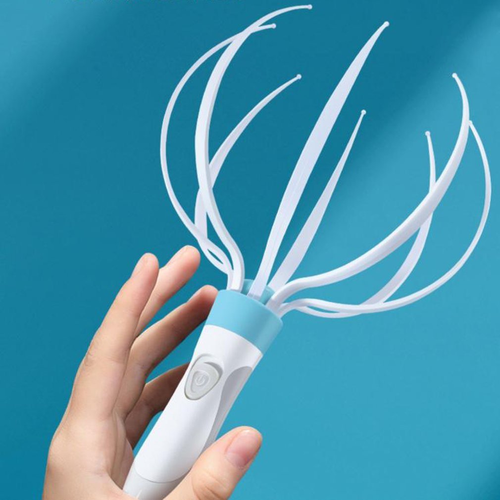 Appareil de massage crânien avec vibration du cuir chevelu