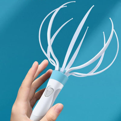 Appareil de massage crânien avec vibration du cuir chevelu