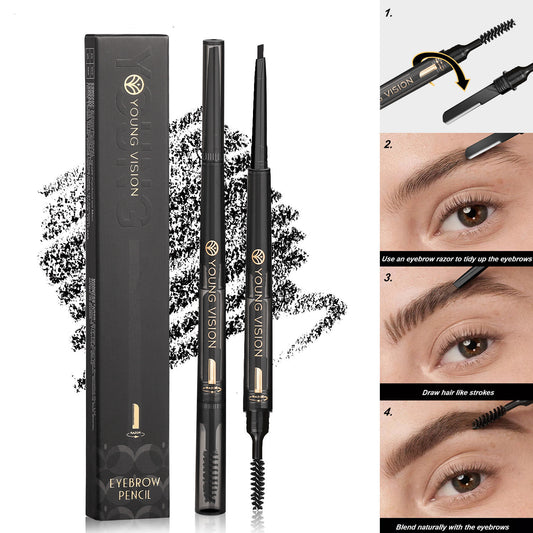 Crayon sourcils 3-en-1 résistant à l'eau