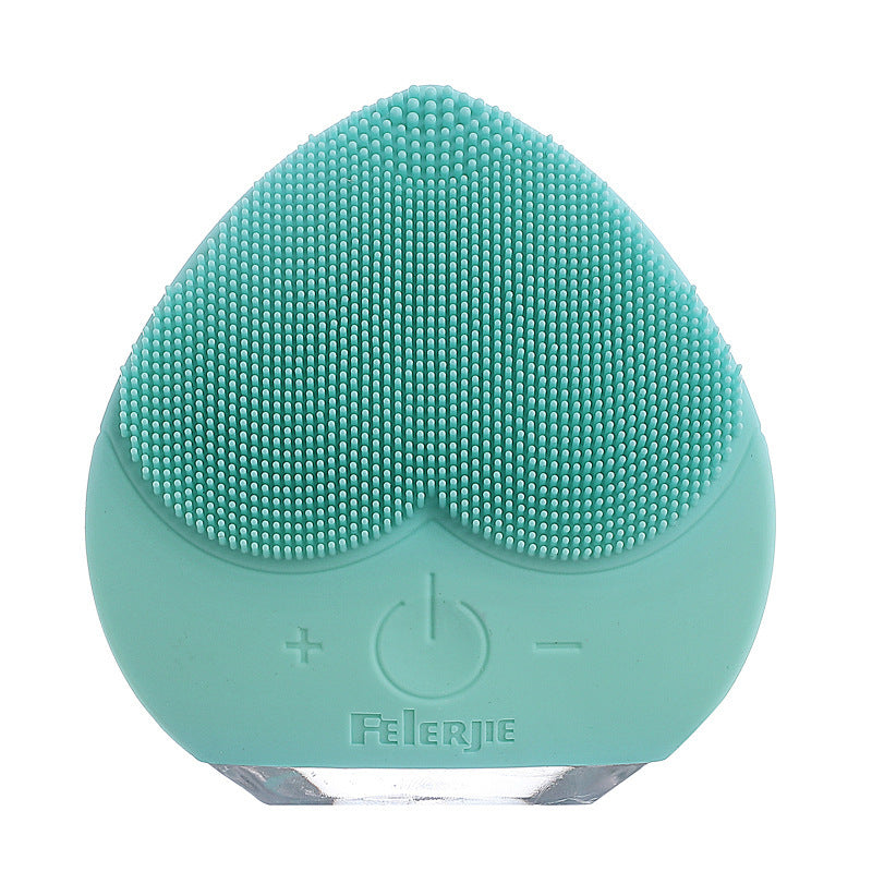 Brosse nettoyante visage électrique en silicone