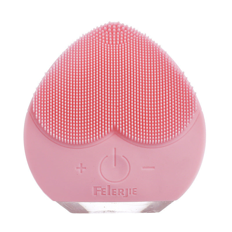 Brosse nettoyante visage électrique en silicone
