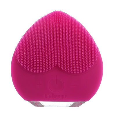Brosse nettoyante visage électrique en silicone