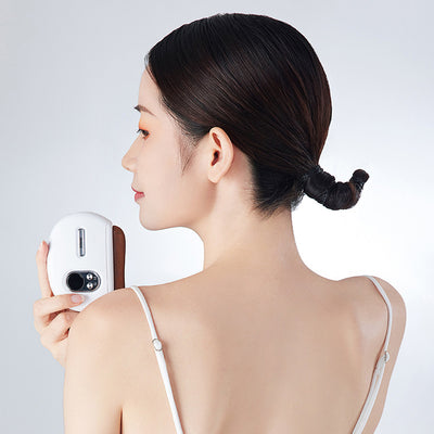 Outil Visage Gua Sha Électrique Chauffant Vibrant – GlowMira™