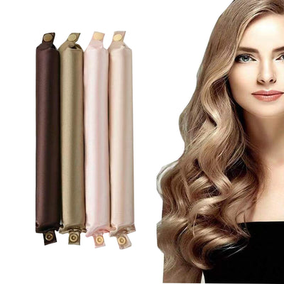 Chignon à boucler sans chaleur en satin
